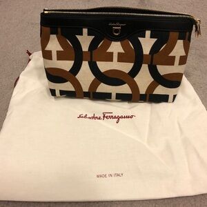 Salvatore Ferrgamo clutch bag